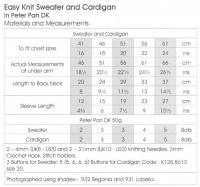 Knitting Pattern - Peter Pan P1191 - DK - Sweater & Cardigan